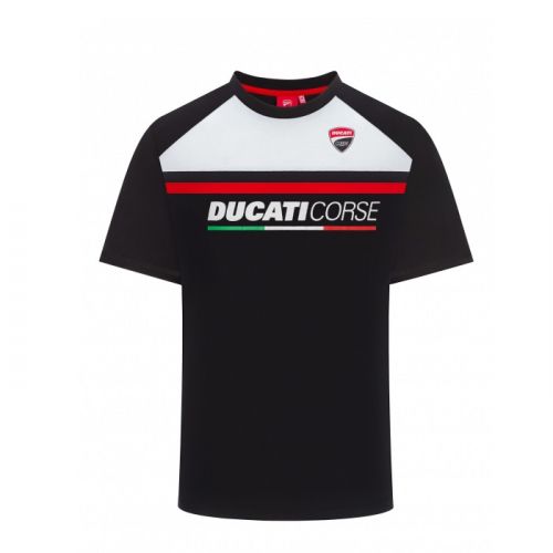 Ducati Corse T-Shirt Yoke Contrast