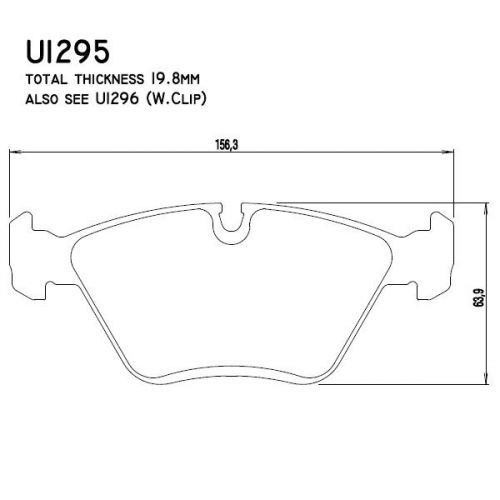 Pagid Rsl29 Front Brake Pads For Bmw E36 Or E46 Or Z4 2020 Sur Oreca Store