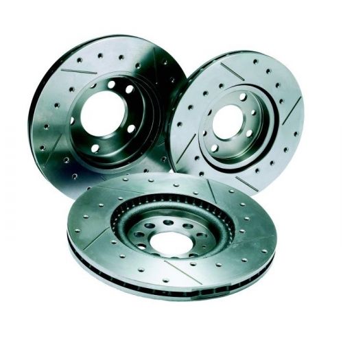 A3 Quattro 3.2 Drilled Grooved Brake Discs Rear 03