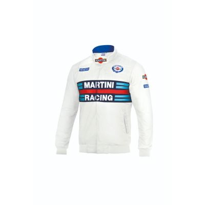 Blouson bomber MARTINI RACING blanc pour homme