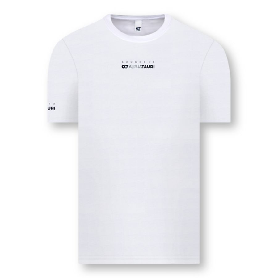 ALPHA TAURI Yuki TSUNODA Men's T-shirt - White | ON ORECA Store