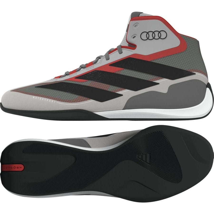 Audi F1 Adidas Feroza Mid Gray Men's Sneakers | ON ORECA Store