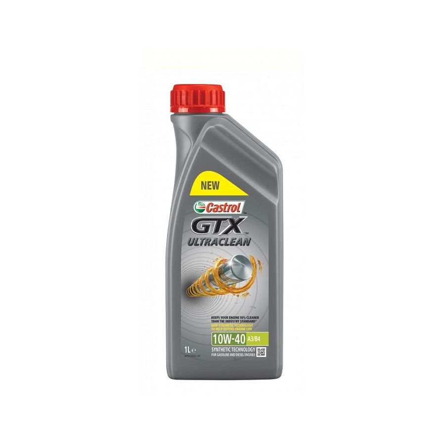 Castrol Gtx Ultraclean 10W40 A3/B4 Engine Oil 1L | On Oreca Store