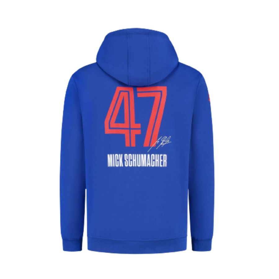 HAAS F1 SCHUMACHER Men's Hoodie - Blue | ON ORECA Store