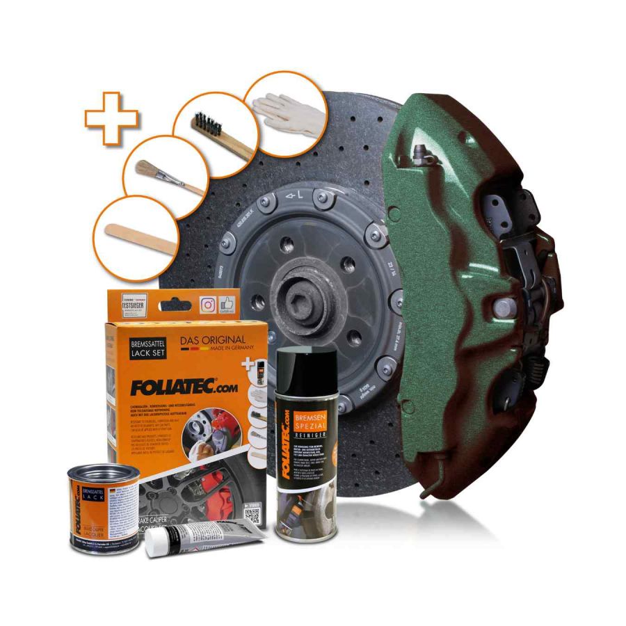 FOLIATEC Brake Caliper Set Lacquer Dark Green | ON ORECA Store