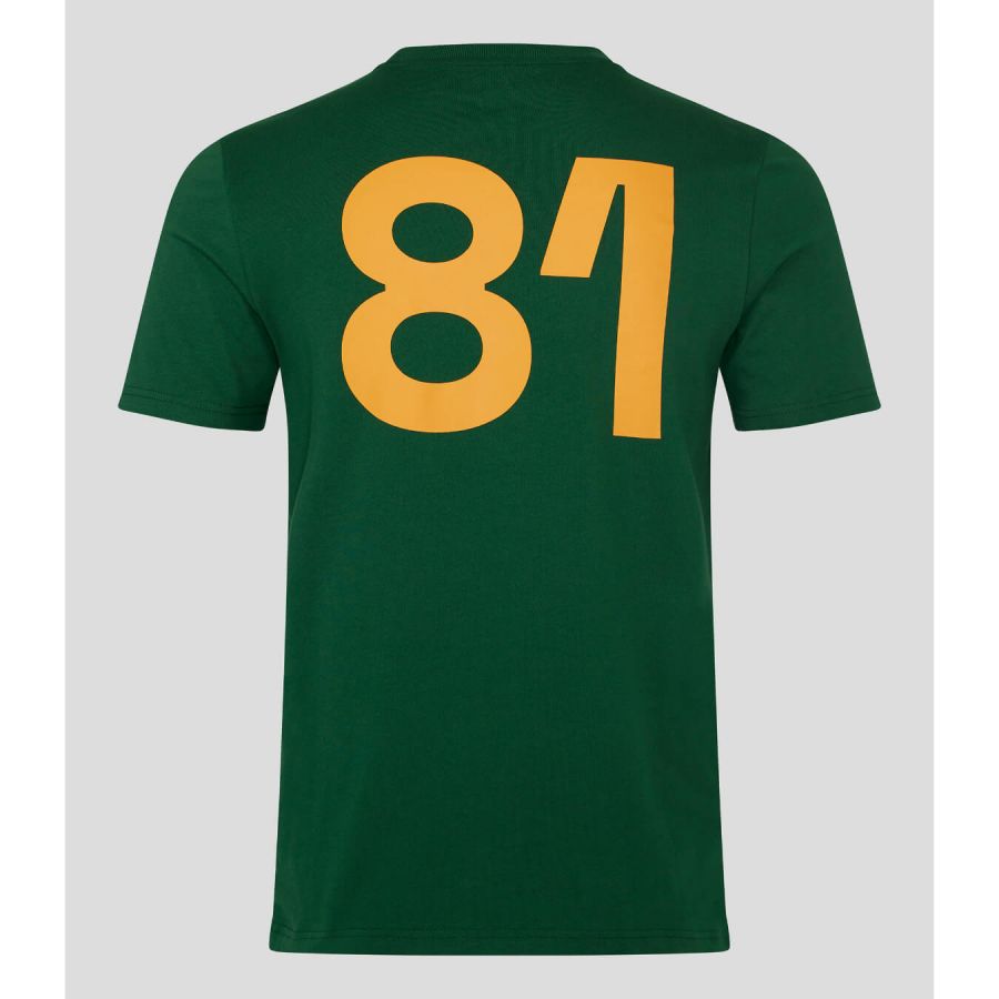 人気アイテムランキング MCLAREN Castore Australia GP Oscar Piastri Men's T-shirt テレビ