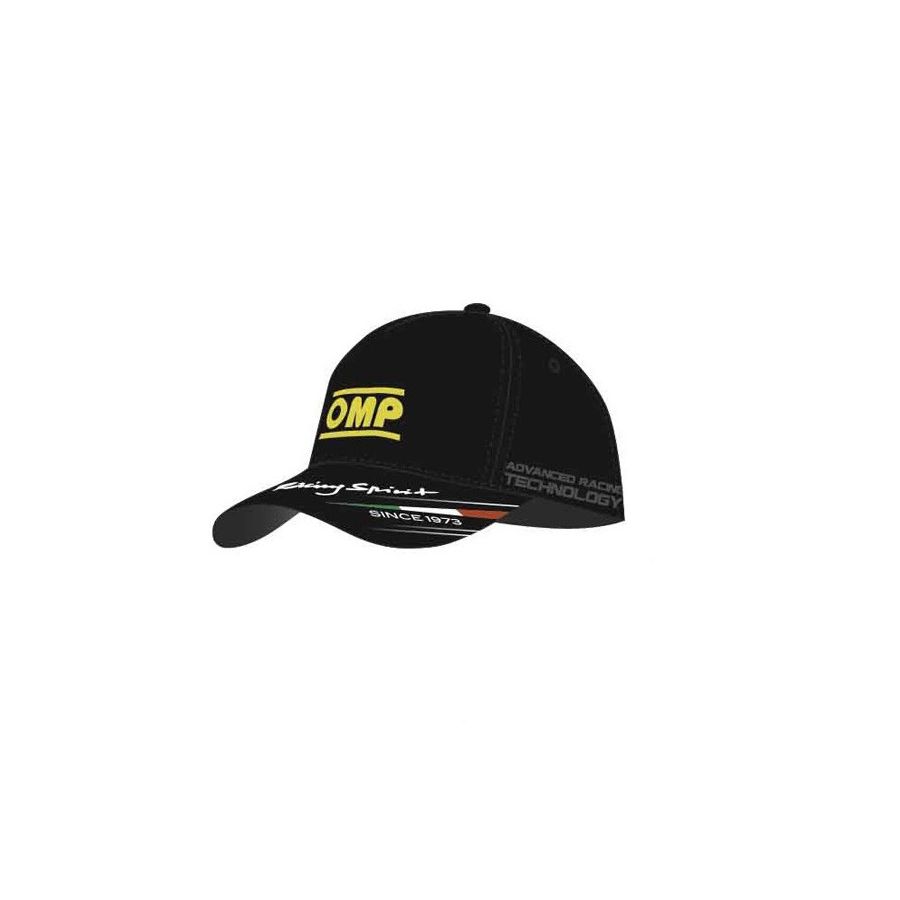 【OMP.Store】 OMP Racing Spirit cap - black | ON ORECA Store