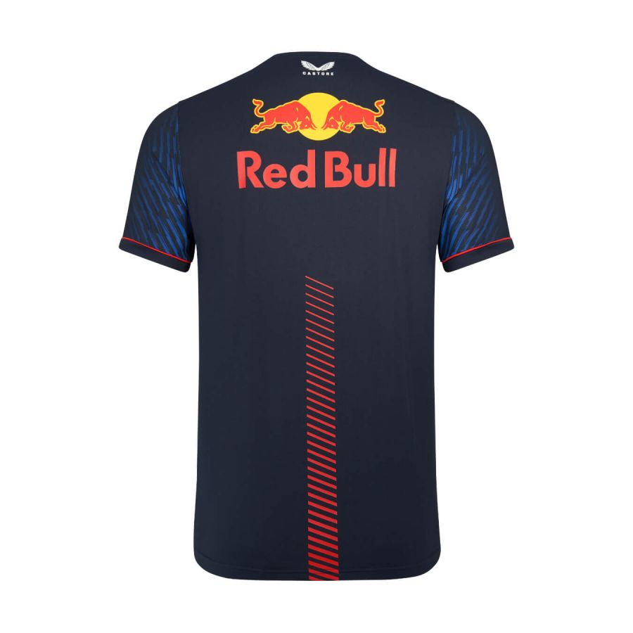 T shirt RED BULL Racing Castore Replica Max Verstappen Bleu pour homme En vente sur ORECA STORE