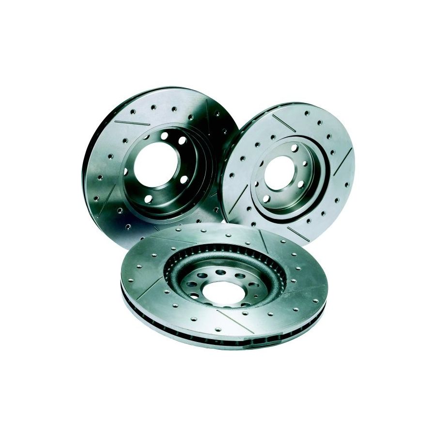 REDSPEC Grooved and Drilled Rear Brake Discs for Opel Astra G MK IV 264x10 mm | ON ORECA Store REDSPEC Grooved and Drilled Rear Brake Discs for Opel Astra G MK IV 264x10 mm | ON ORECA Store