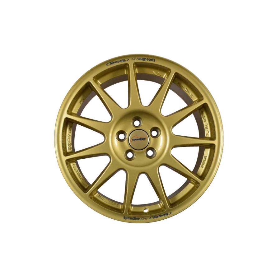◆RIETI◆ GOLD BELLO RT 3040 C2 SPEEDLINE Corse rim type 2120 7x17 4x100 ET34 CB60.1 gloss
