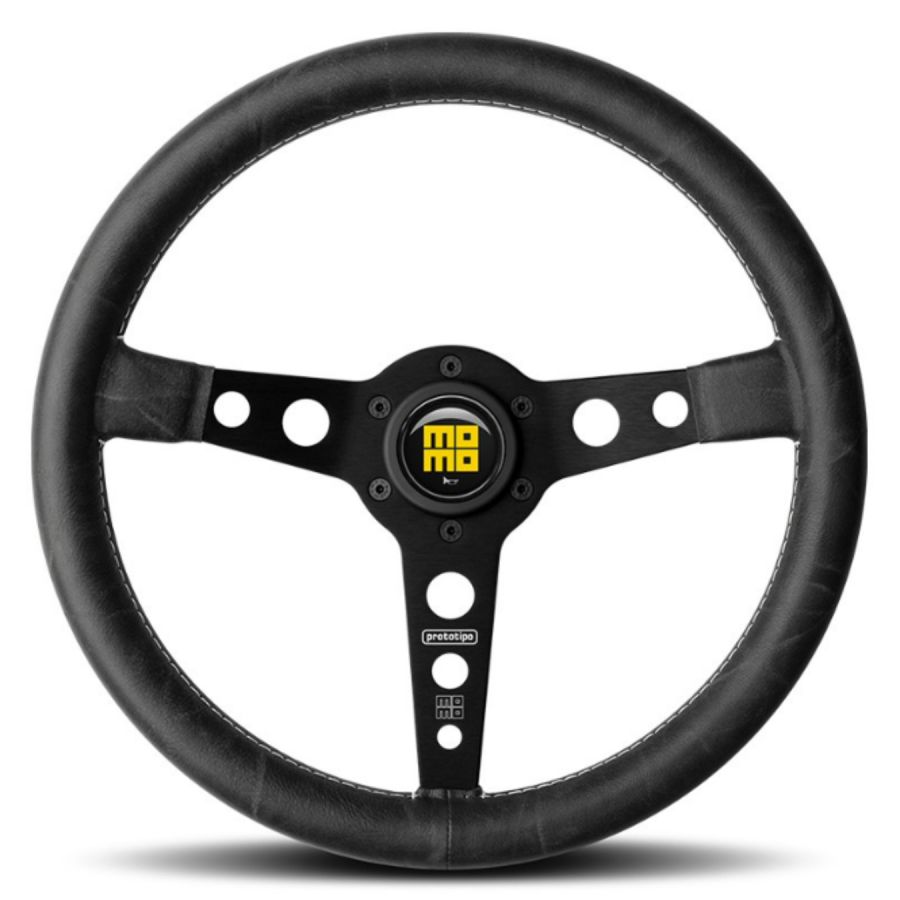 Steering Wheel MOMO PROTOTIPO HERITAGE Black | ON ORECA Store
