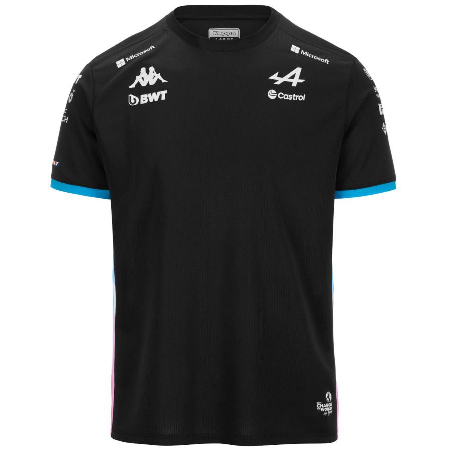 BWT Alpine F1® Team 2024 Black T-Shirt Men | ON ORECA Store