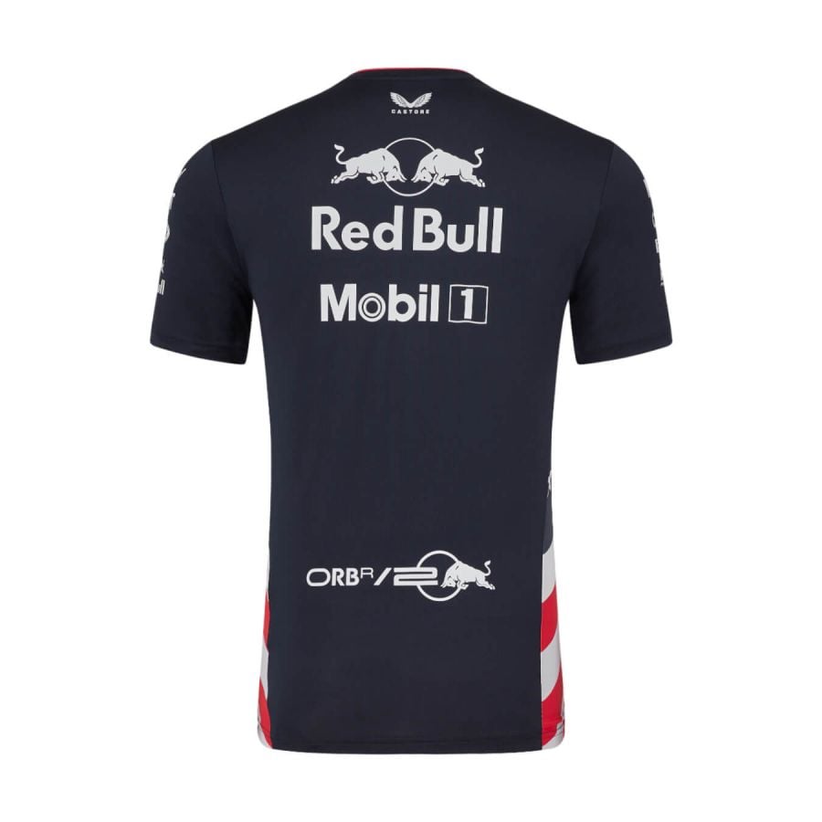 RED BULL Castore USA GP Team Men's T-shirt - blue RBR24_TSH_USA
