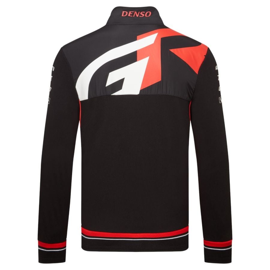 Toyota Gazoo Racing Team black zip-up jacket | ON ORECA Store