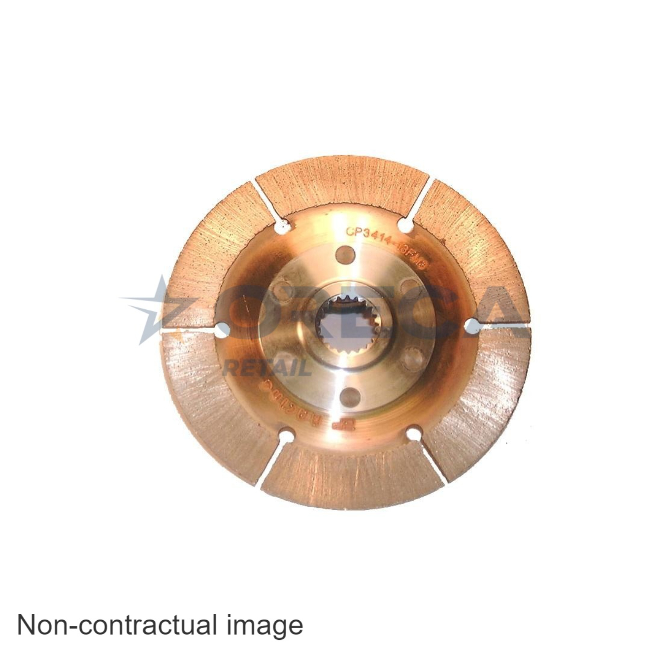 Disque d'embrayage AP Racing CP3414-21FM3 circulaire D140mm 24mm x 21 can
