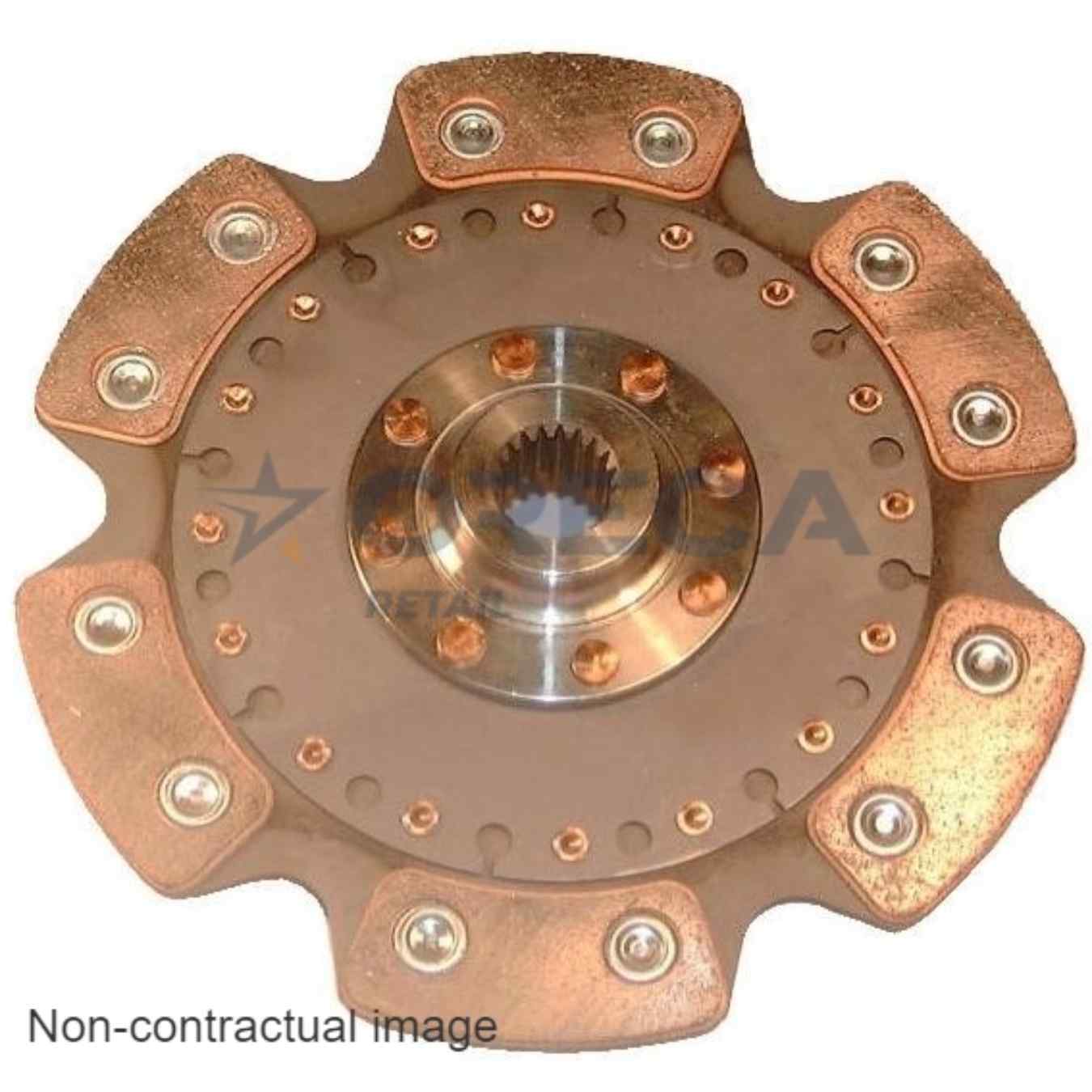 Disque d'embrayage AP Racing CP5216-16 6 patins D200mm 22mm x 28 can