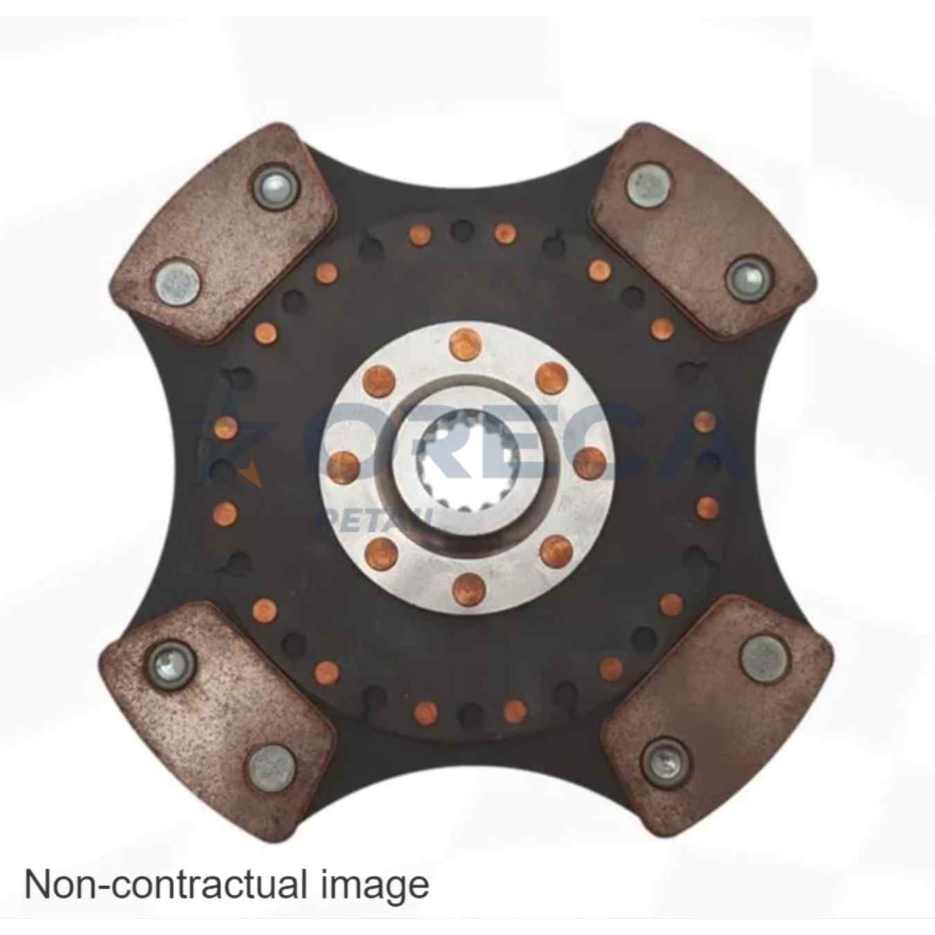 Disque d'embrayage AP Racing CP5344-12 4 patins D215mm 25mm x 14 can