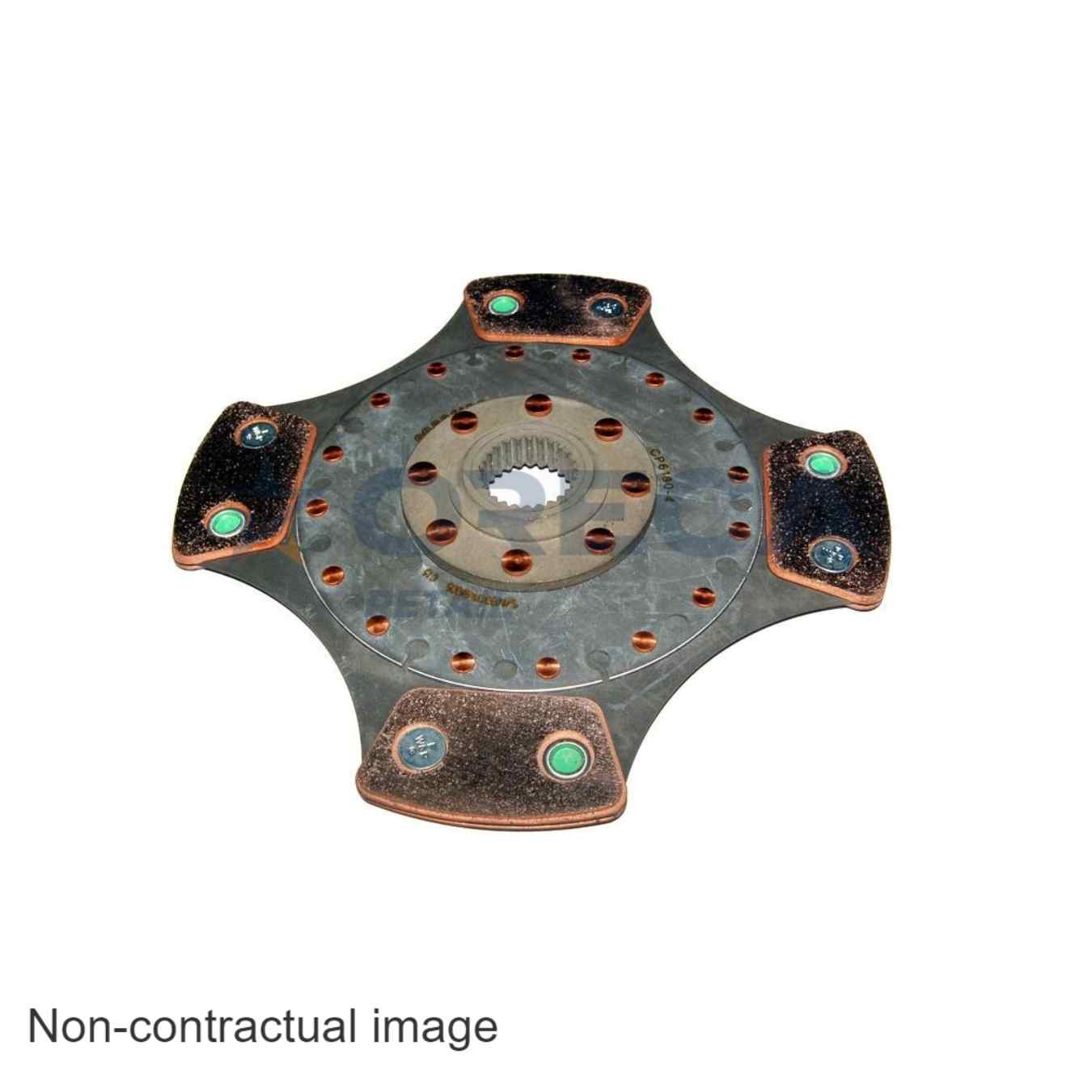 Disque d'embrayage AP Racing CP6180-4 4 patins D215mm 29.46mm x 26 can