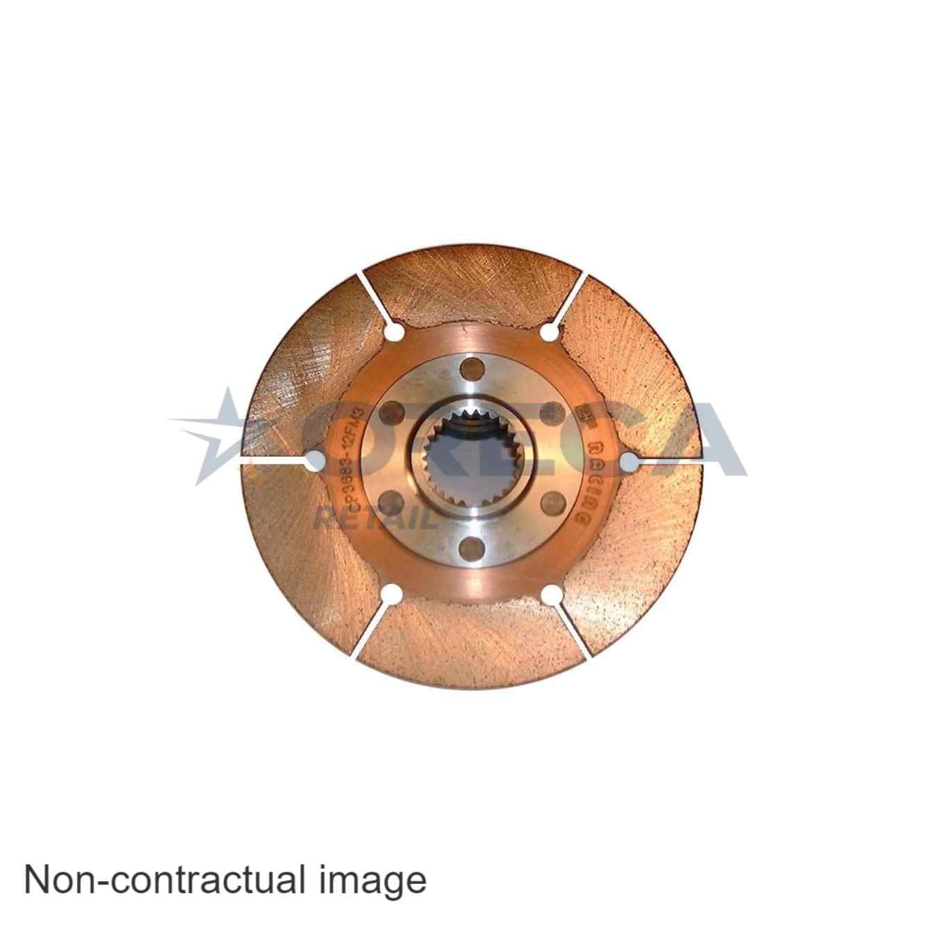 Disque d'embrayage AP Racing CP6414-56FM3 circulaire D140mm 24mm x 21 can