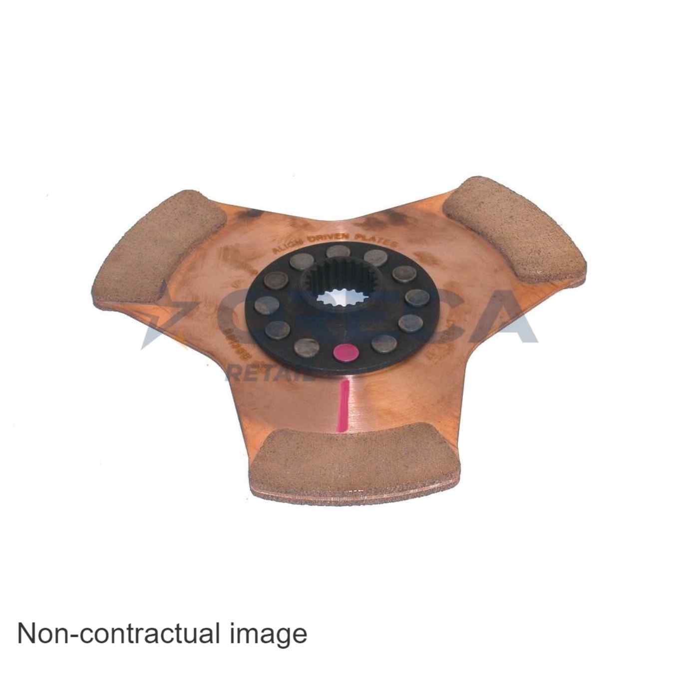 Disque d'embrayage AP Racing CP8300-A017 3 patins D184mm 20mm x 17 can