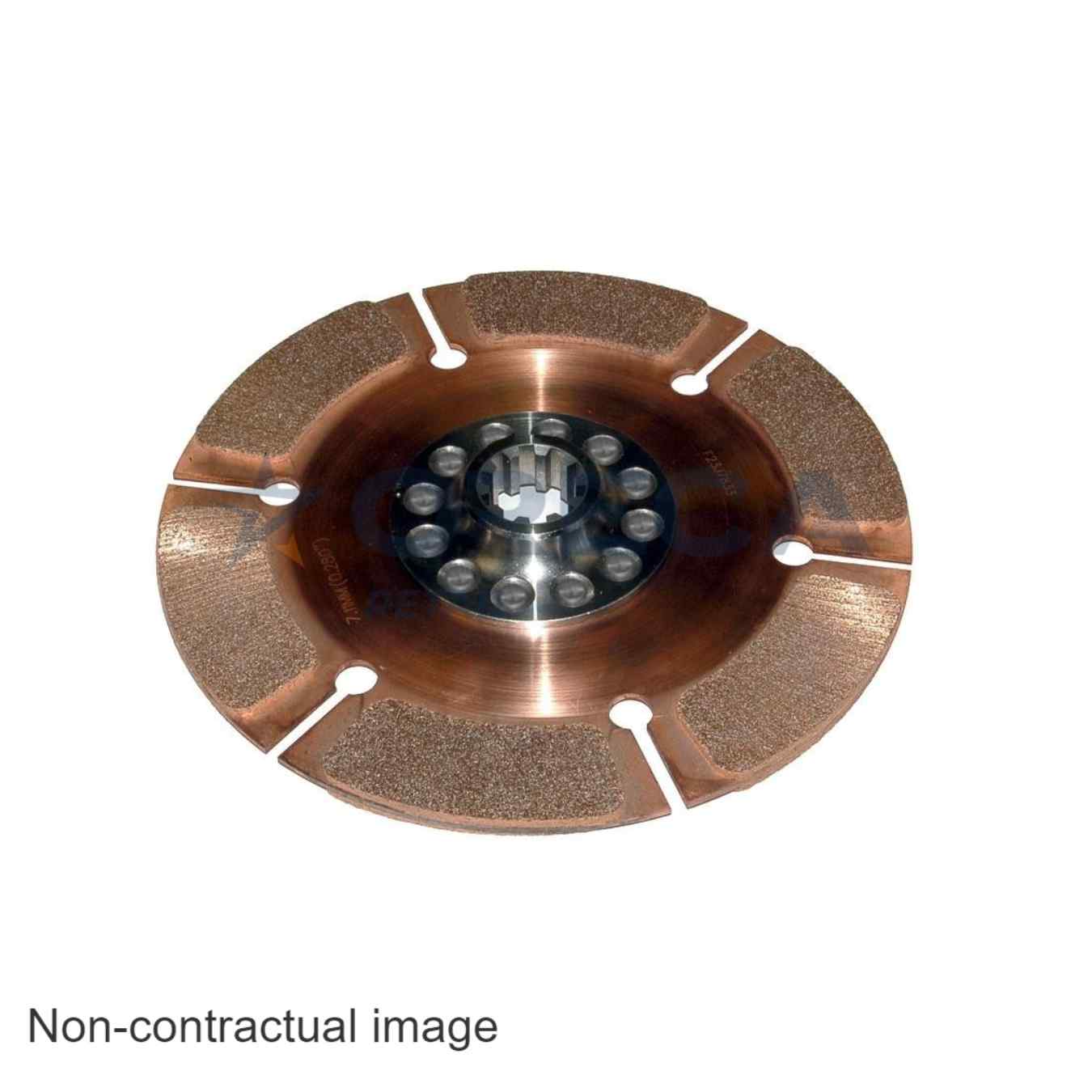 Disque d'embrayage AP Racing CP8600-A008 6 patins D184mm 29mm x 10 can