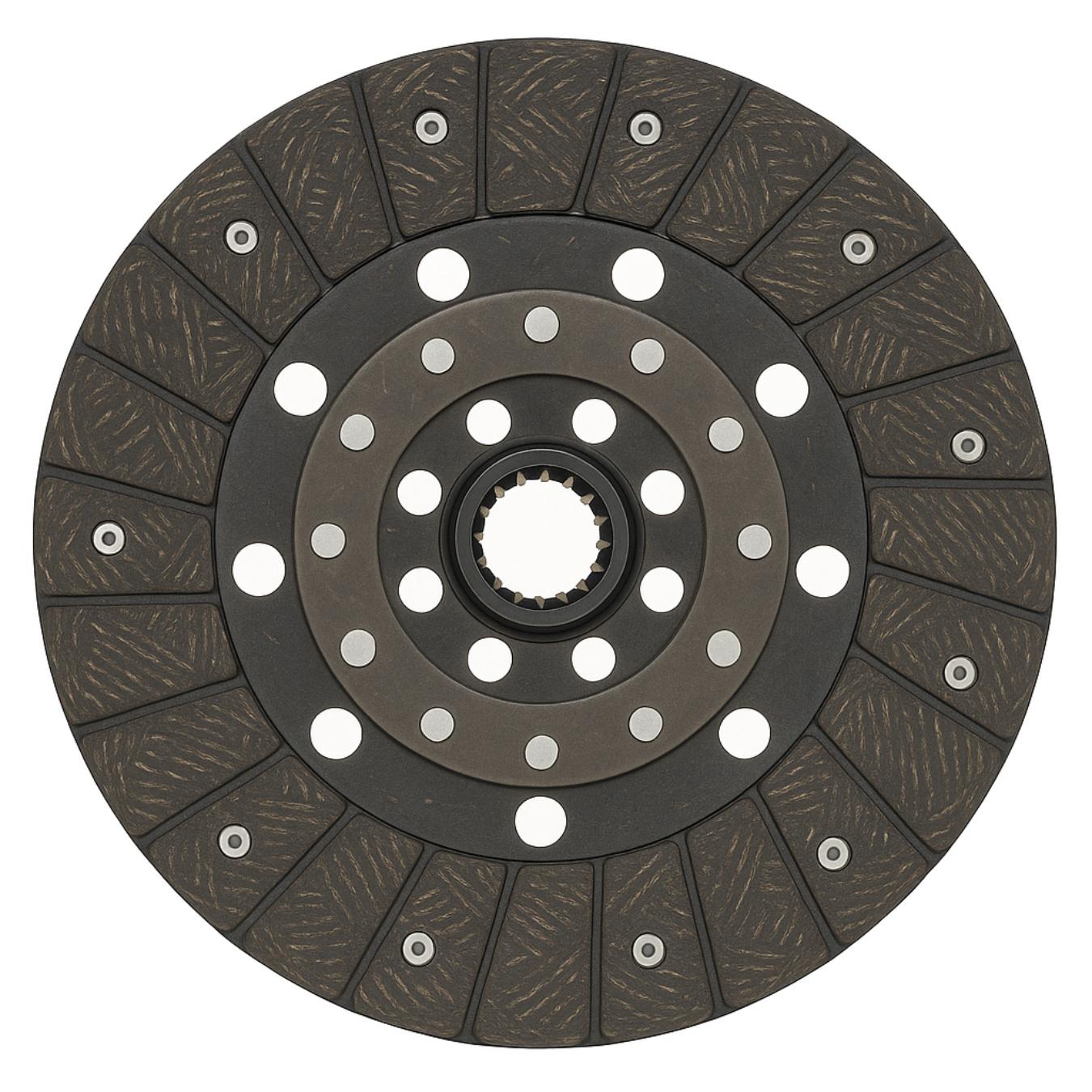 Disque d'embrayage REDSPEC 215 mm rigide organique 20 dents 23X20XEV