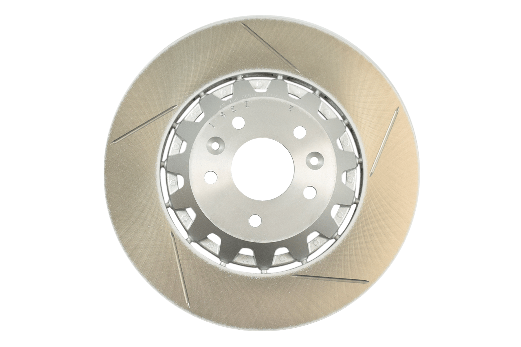 Disque de frein avant droit rainurés pour Megane IV R.S.