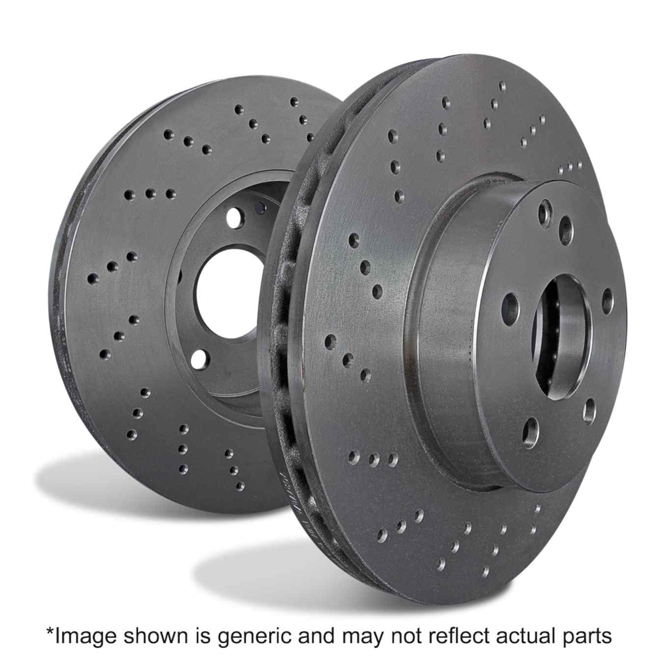 Disques de frein avants perçés 330x48x32mm EBC D1673D