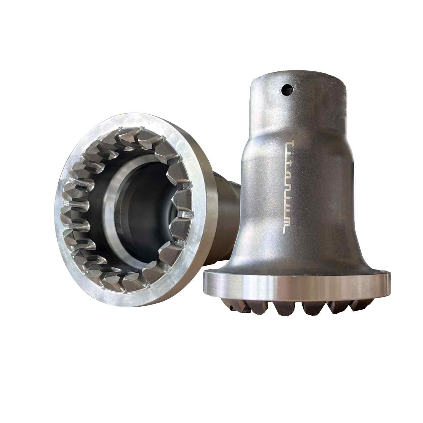 Douille pistolet PORSCHE 911 GT3-R 'Ghost Magnets' 18 dents Titanium 5 / Cannelé (spline) Paoli