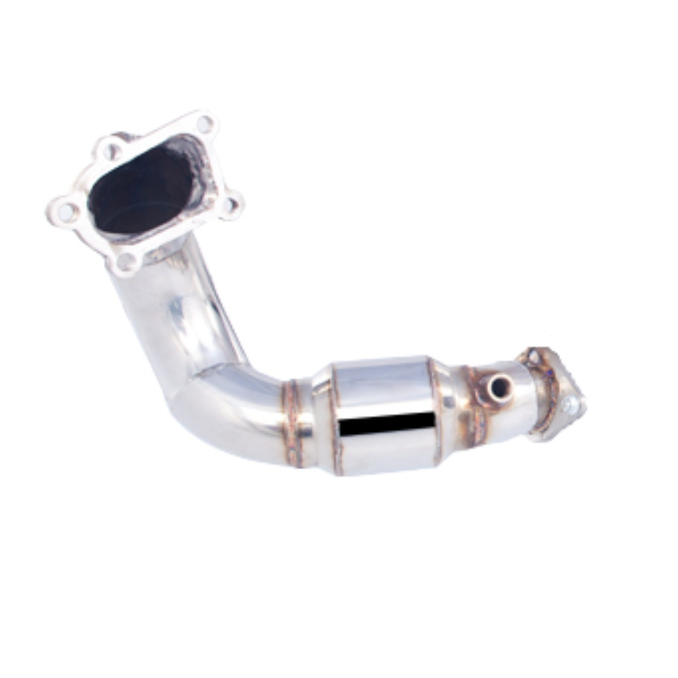 Downpipe avec catalyseur sport 100 cellules XFORCE ES-MZ3-05-KITB
