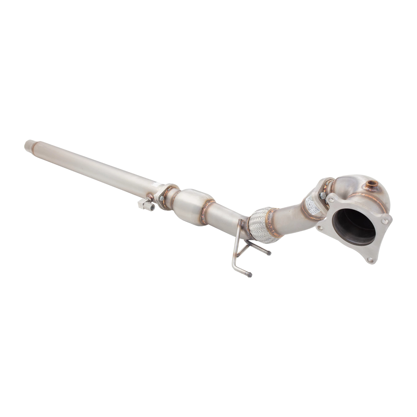 Downpipe avec catalyseur sport 100 cellules XFORCE ES-VW07-KITB