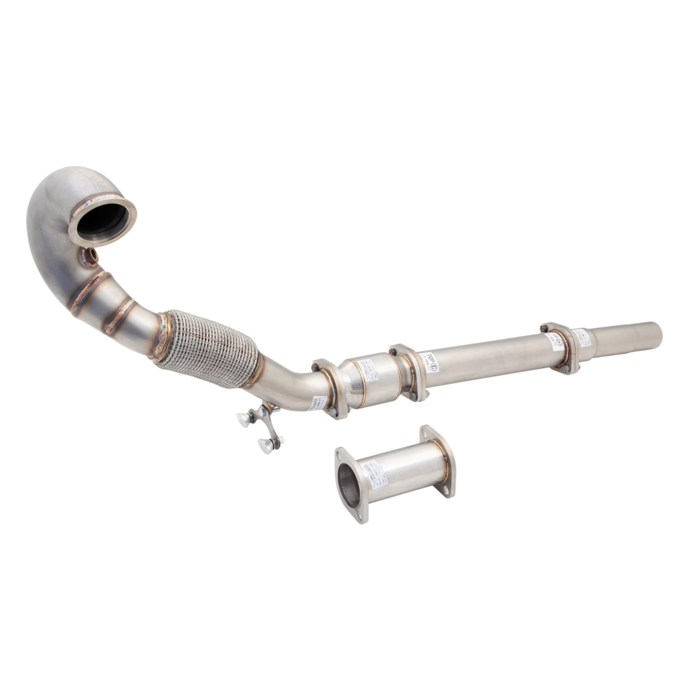 Downpipe avec catalyseur sport 200 cellules XFORCE ES-VW08-KITB