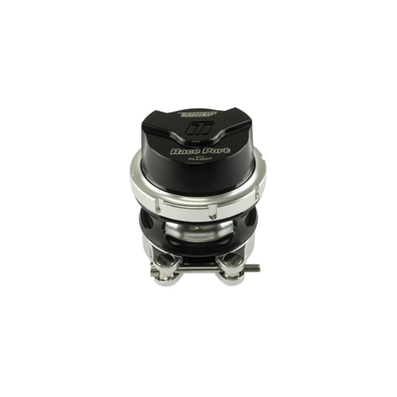 Dump Valve Turbosmart RacePort 50mm Bride Femelle Compresseur Noir