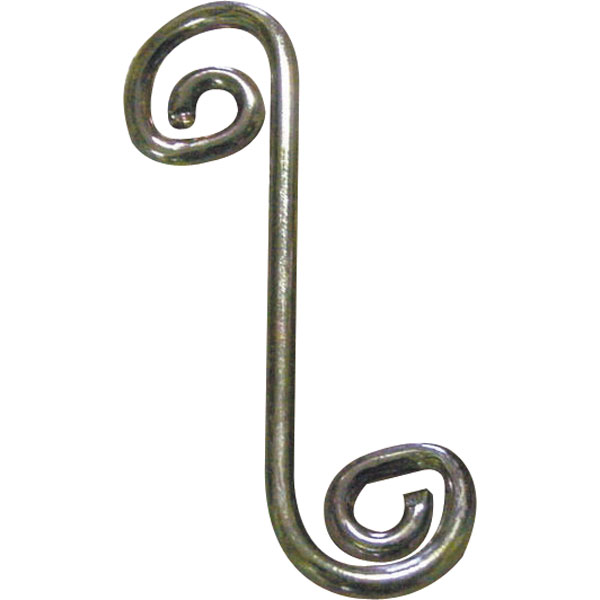 Crochet pour fixations Dzus 1/4 tour EHF 5 entraxe 25.4 mm