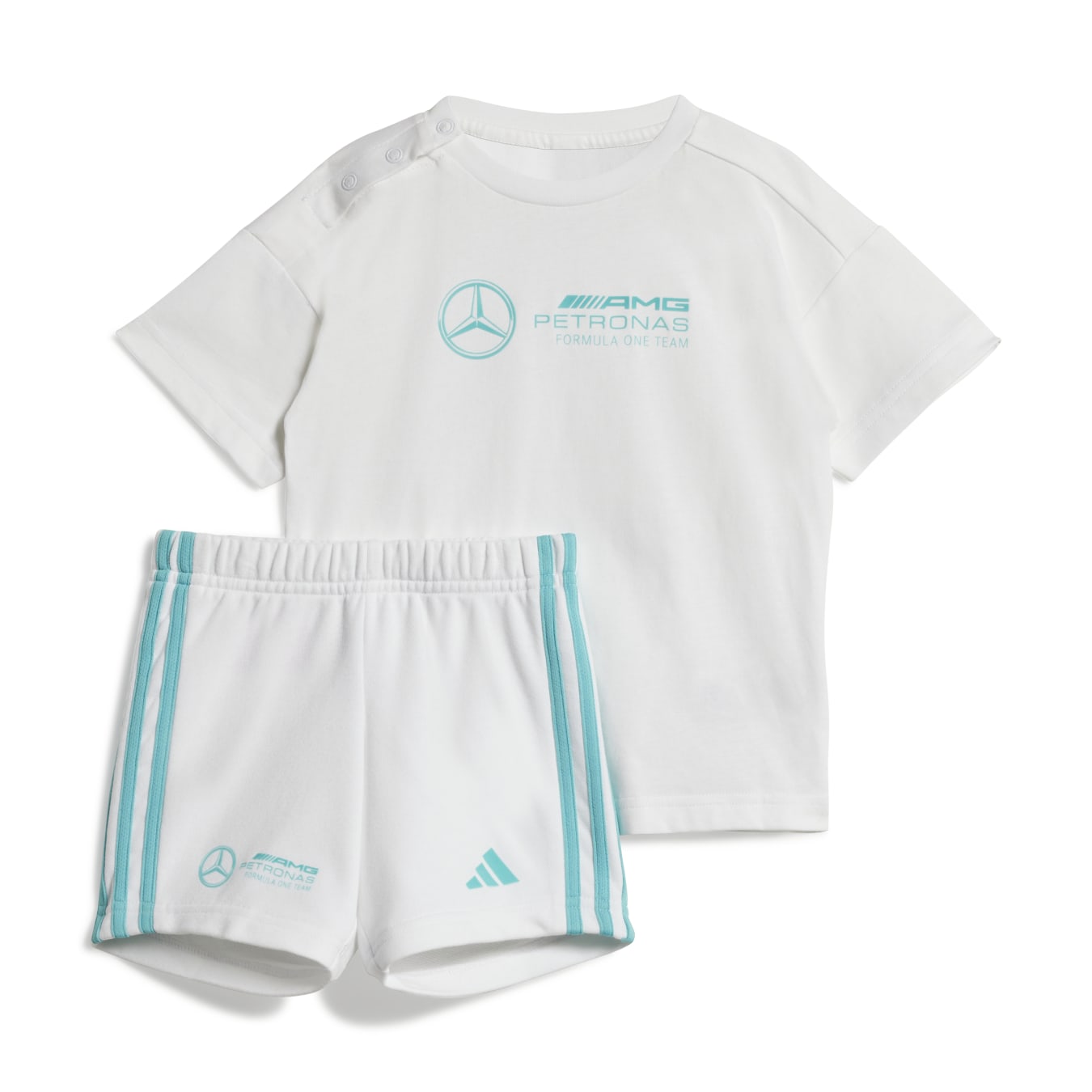 Ensemble Mercedes AMG Team blanc enfant