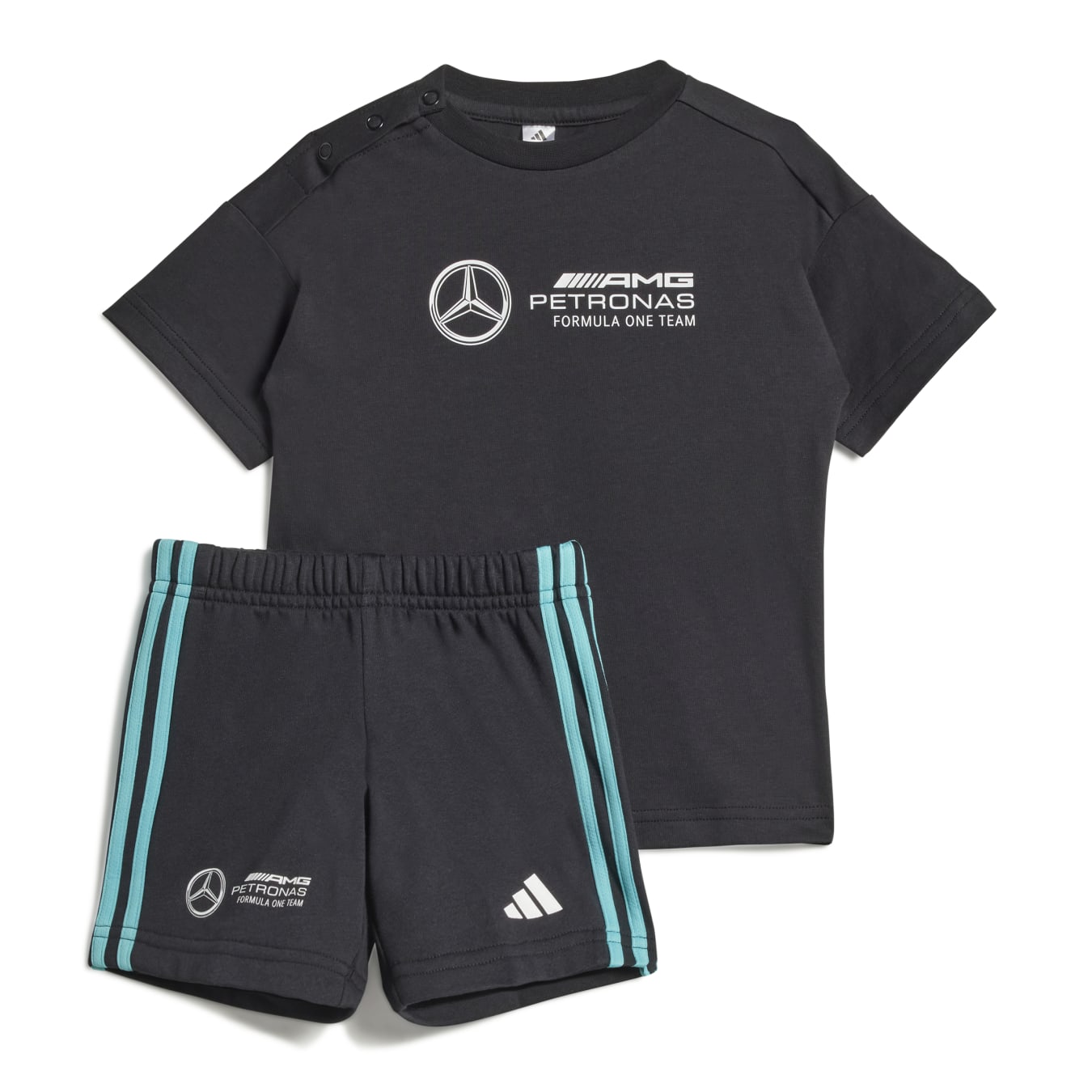Ensemble Mercedes AMG Team noir enfant