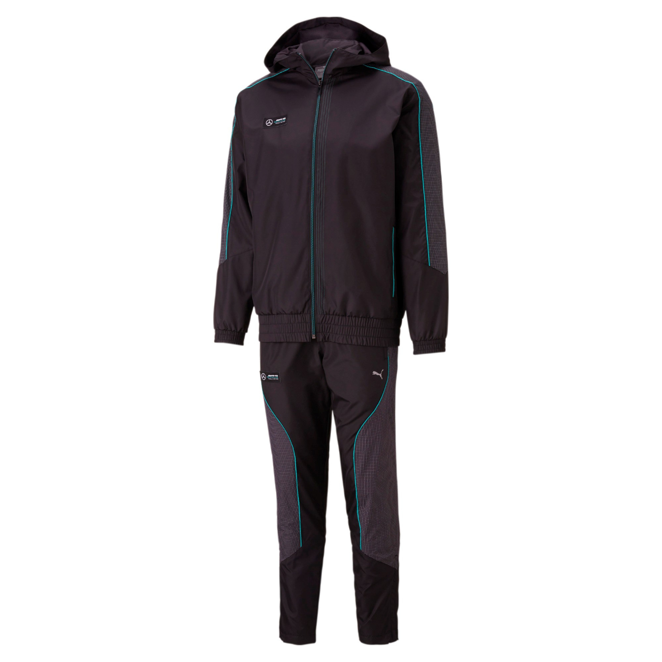 Ensemble Veste et Pantalon MERCEDES AMG Puma noir pour homme