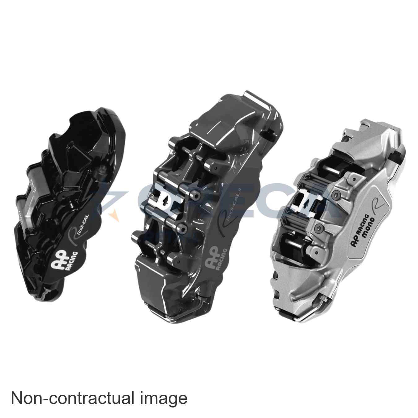 Étrier AP Racing 4 pistons droit trail CP7606-12S0