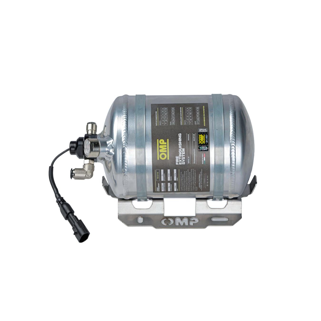 Extincteur OMP CESAL 6 automatique électrique 2KG Alumunium