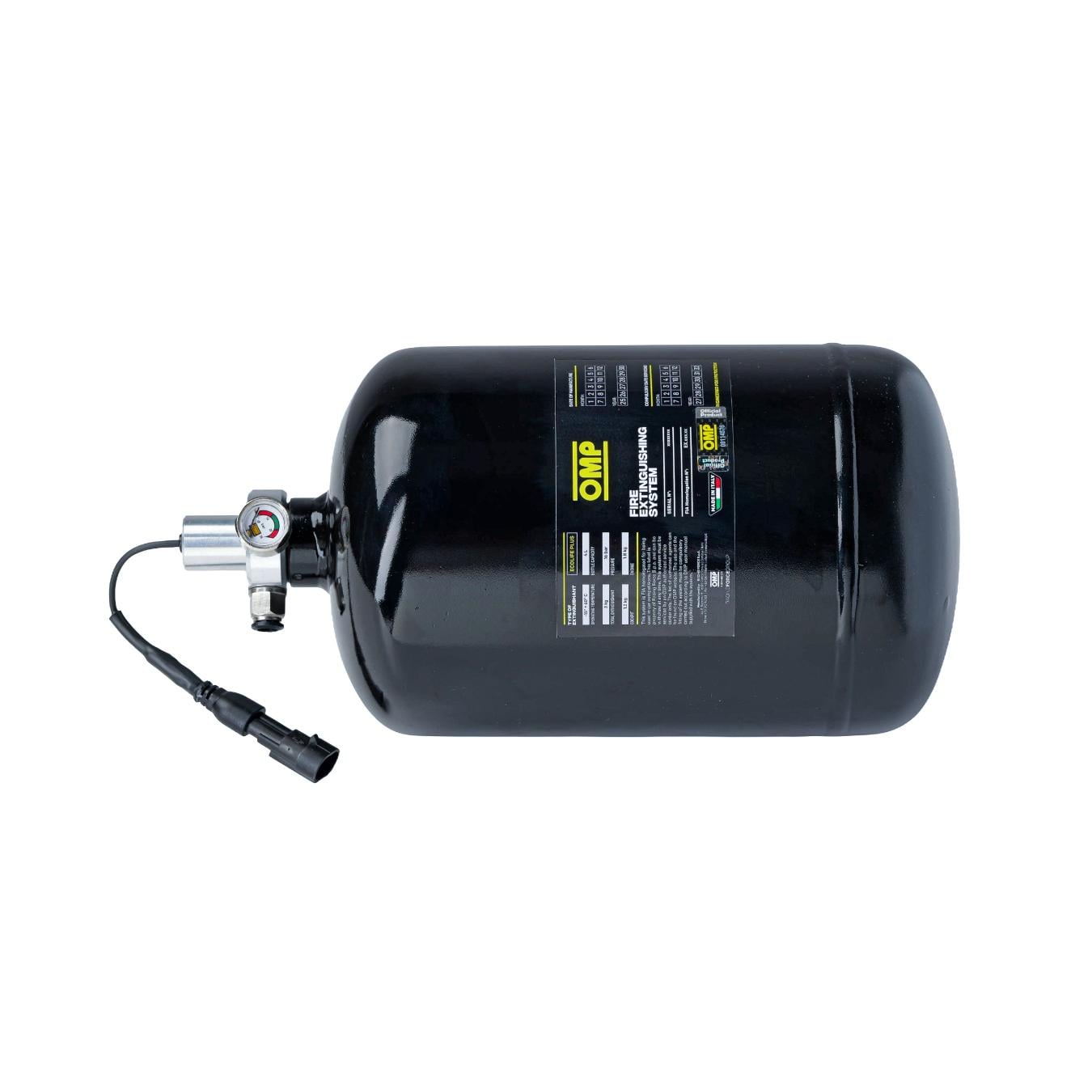 Extincteur OMP CESST 7 automatique électrique 3kg EcoLifePlus Acier