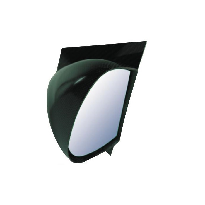 Rétroviseur demi-lune F2000 FIA carbone pour RENAULT Clio 4 droit