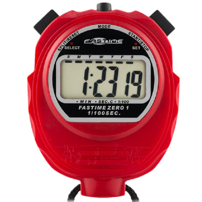 PATIKIL Chronomètre Métal Étanche – 100/200 Tours, 0,001s, Rétroéclairage LED, Pour Sportifs, Entraîneurs Et Arbitres