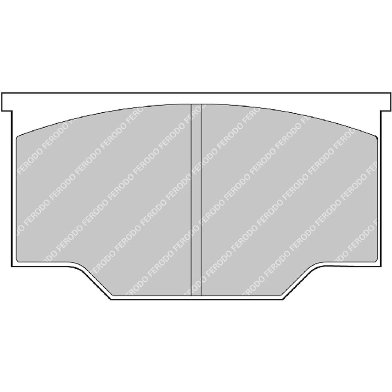 Plaquettes de frein FERODO DS3000 pour étriers Lucas Girling AR mk5