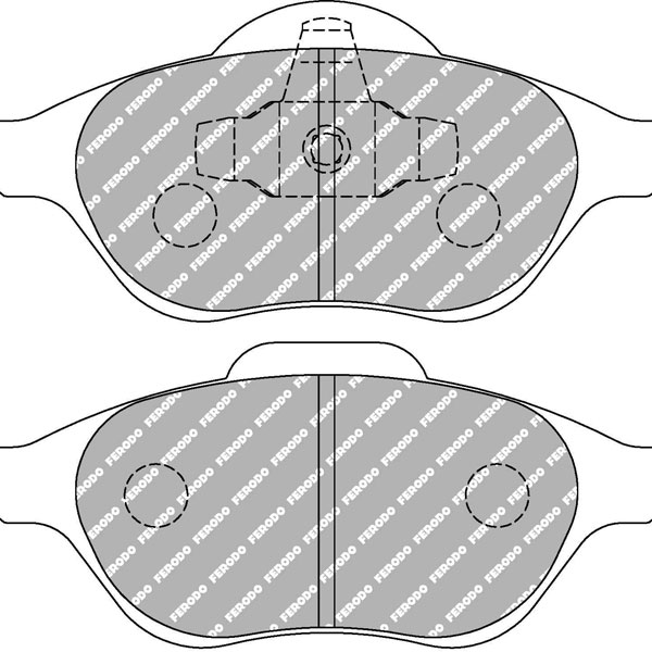 FCP1394R Ferodo Front DS3000 Compound Race Brake Pad Set