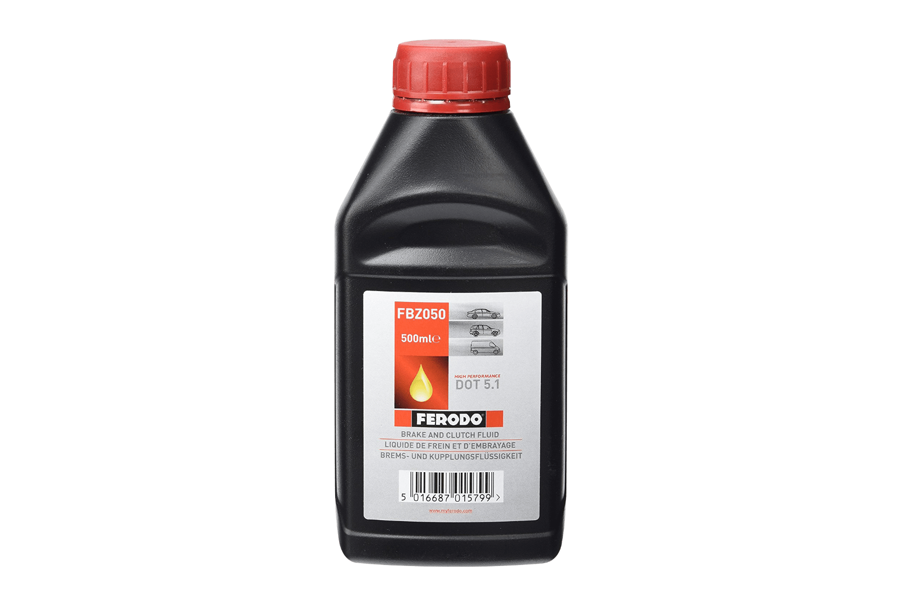 Liquide de frein FERODO Formula DOT 5.1 miscible 500ML