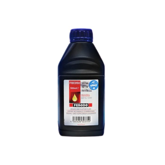 Liquide de frein FERODO Racing DOT5.1 EHV pour voitures électriques & hybrides 500ML