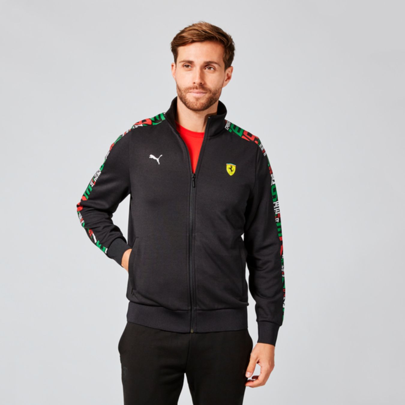 mens designer track jacket