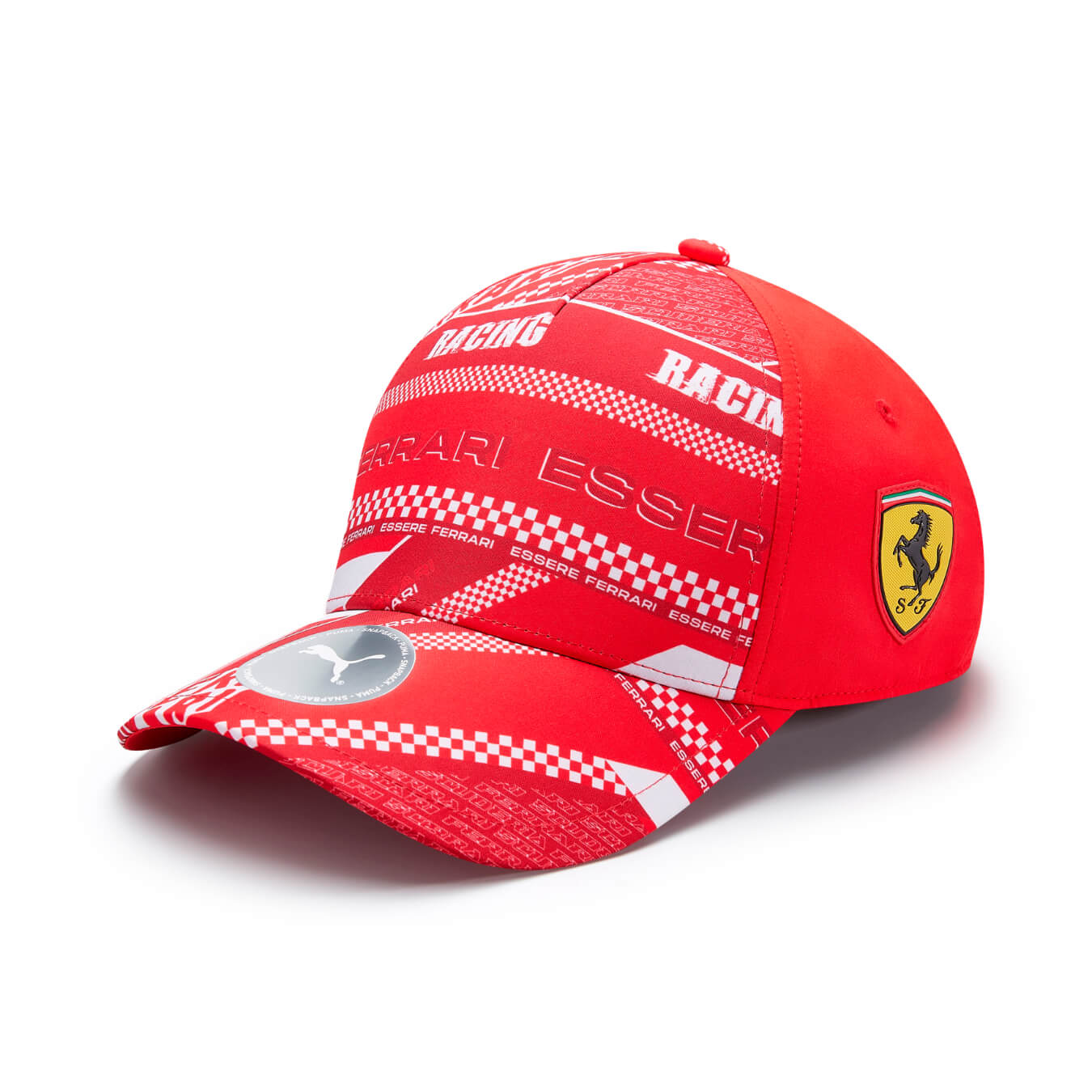 Casquette Ferrari Wec Rouge