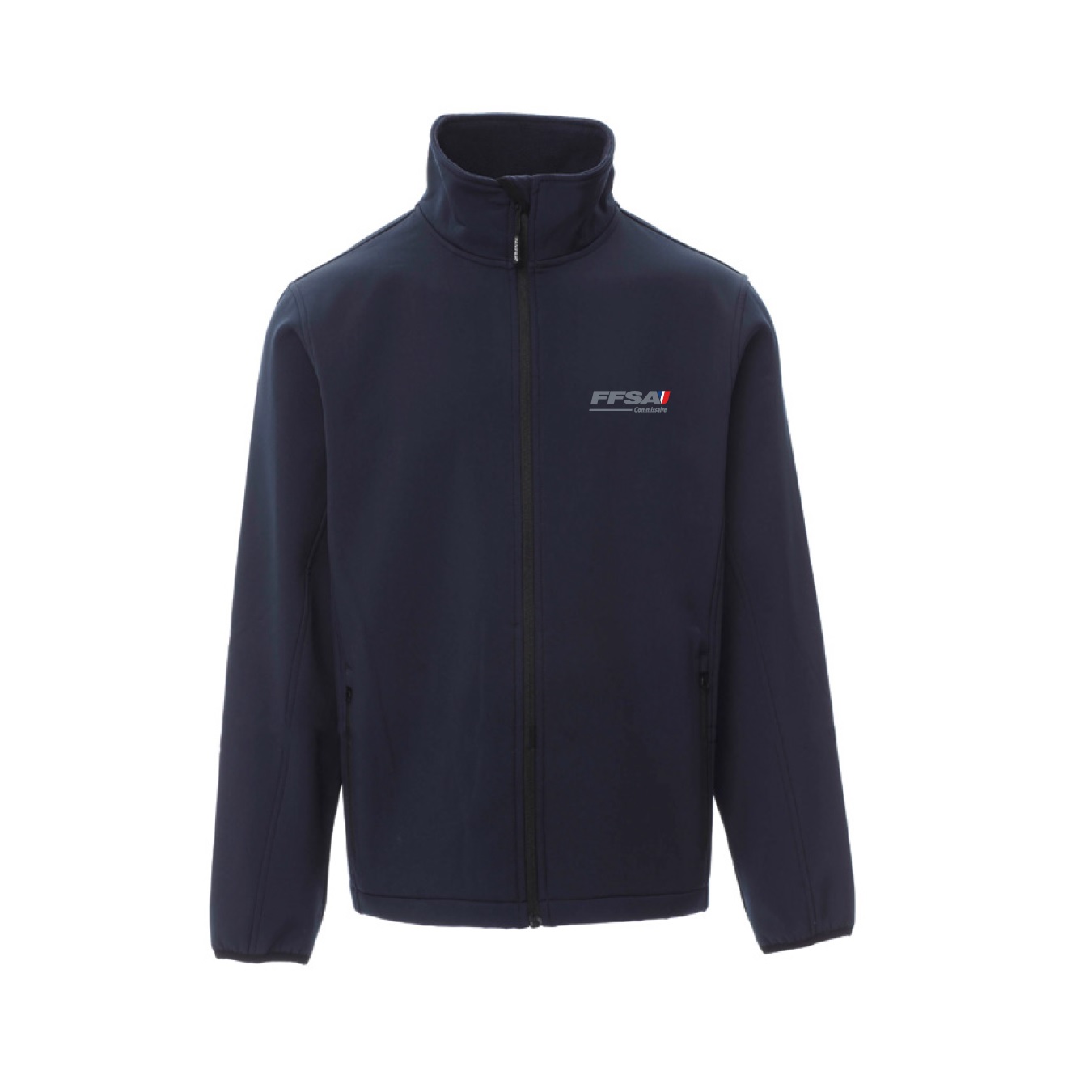 Softshell FFSA COMMISSAIRE Logo bleue pour homme