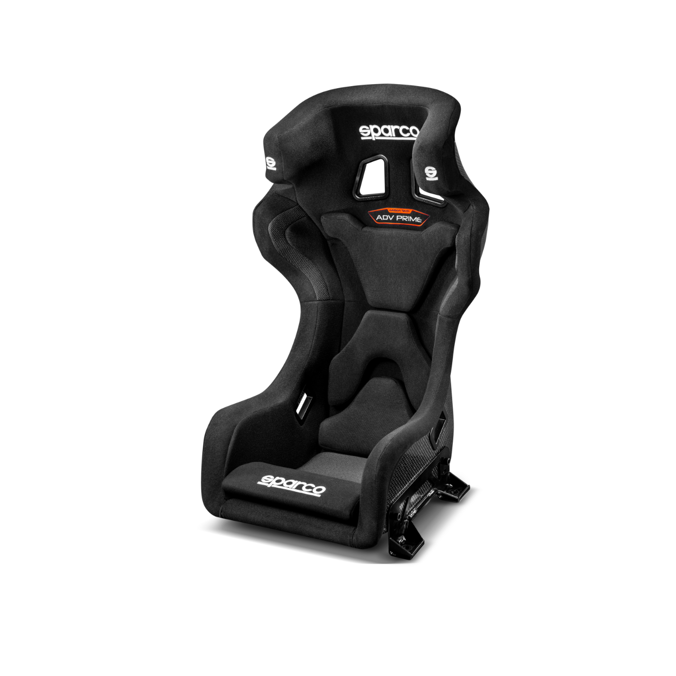 Sparco S004902 Base De Asiento Con Laterales Regulables – Soporte De Montaje Para Asientos De Competición, Ajustable En Altura Y Ángulo